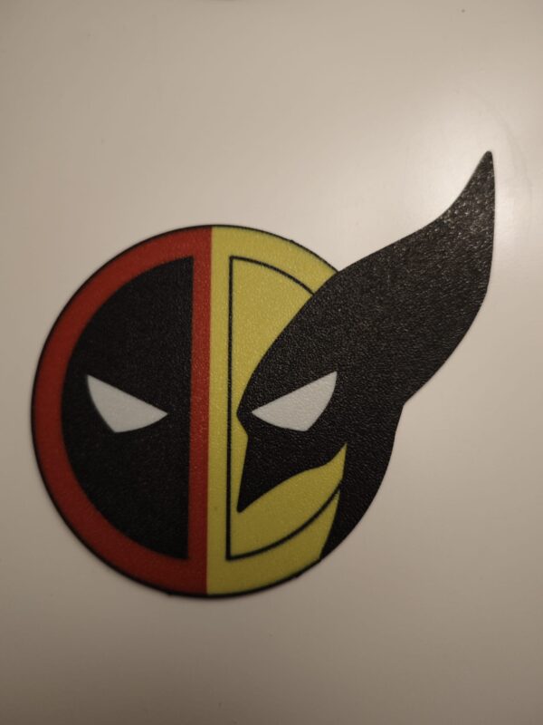 Deadpool Untersetzer | Deadpool | Wolverine 3D printed Coaster - Image 6