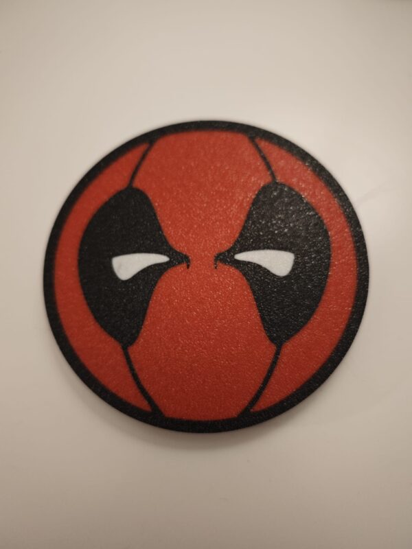 Deadpool Untersetzer | Deadpool | Wolverine 3D printed Coaster - Image 4